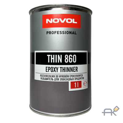 THIN 860 Растворитель для эпоксидного грунта 1л NOVOL 